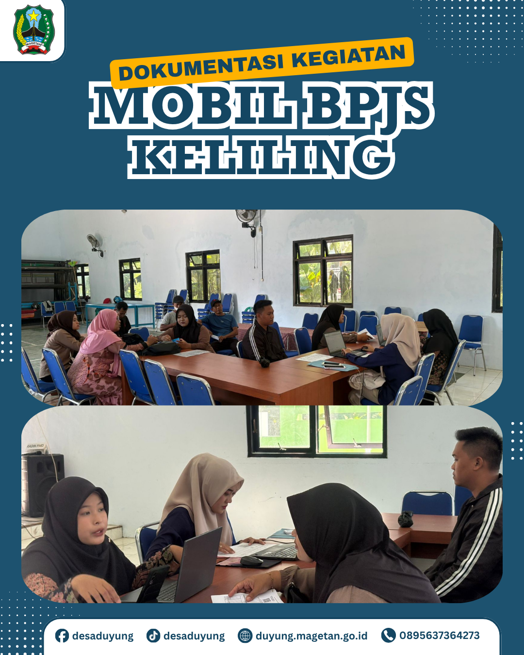 MOBIL BPJS KELILING HADIR DI KANTOR DESA DUYUNG