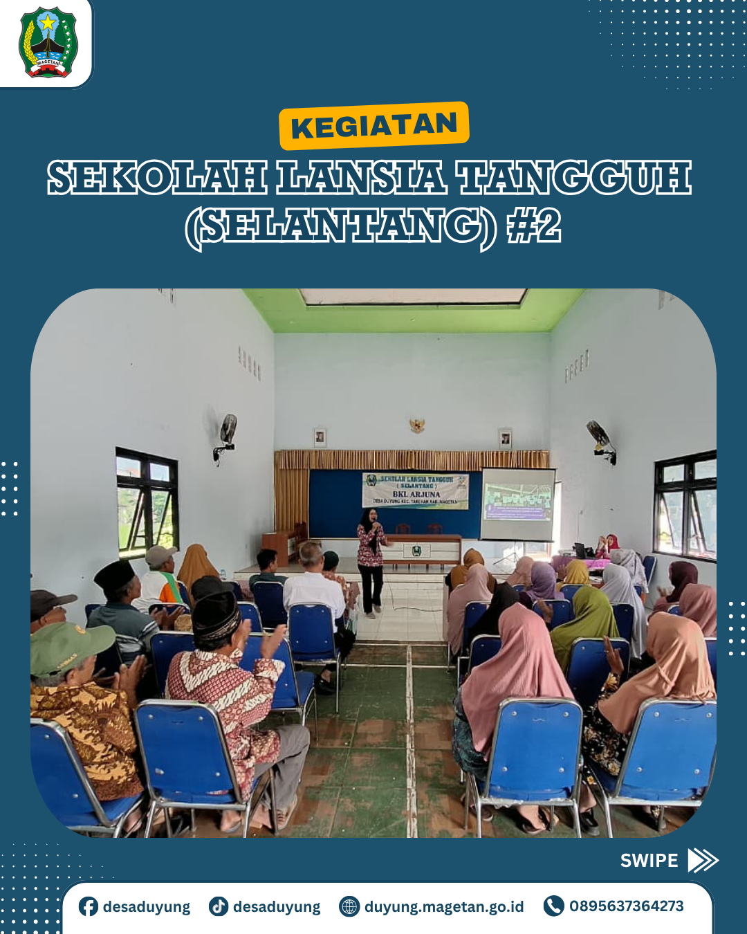 SEKOLAH LANSIA TANGGUH SELANTANG PART 2